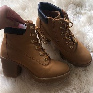 Lace Up Booties